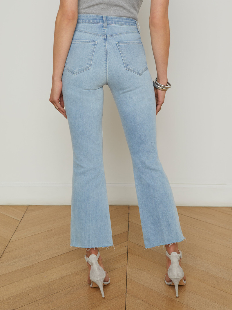 Kendra Cropped Flare Jean 5
