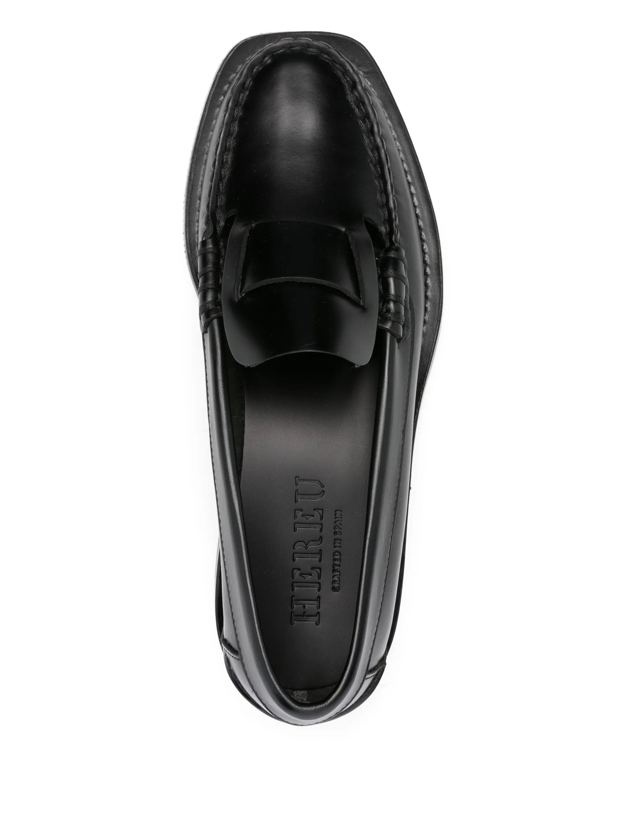 Hereu Leather Penny Loafers - 4