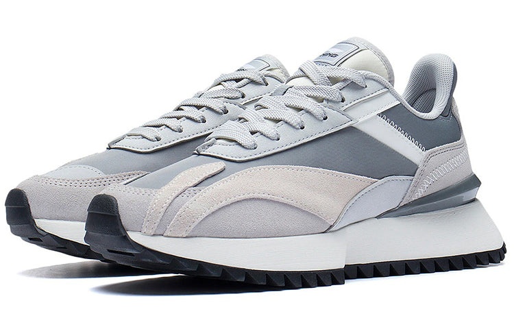 (WMNS) Li-Ning Zaiwu 'Grey White' AGCS262-6 - 3