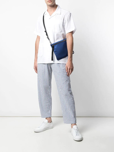 Engineered Garments boxy striped shirt outlook