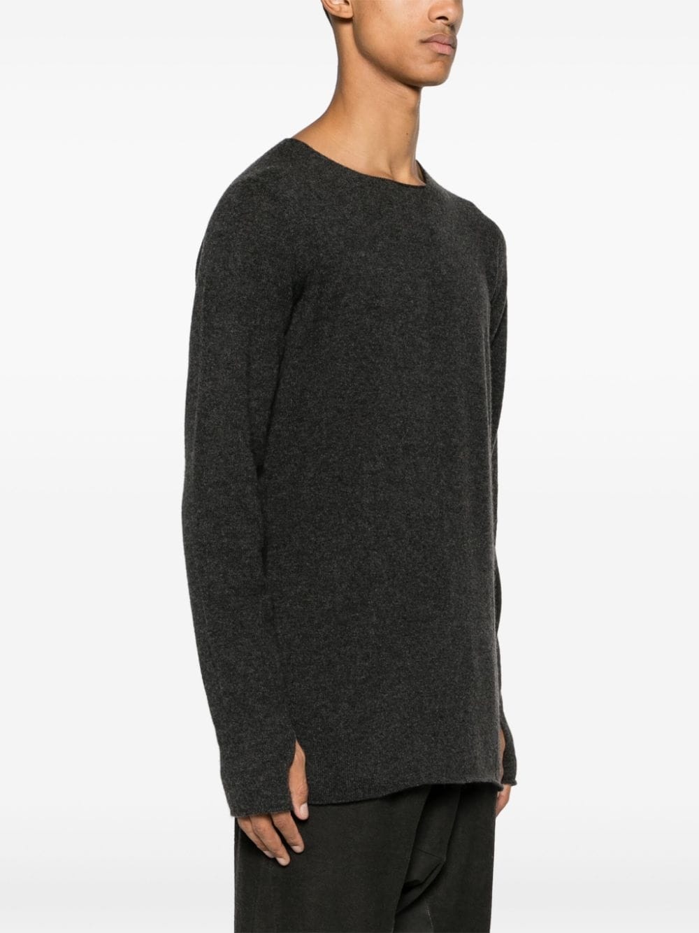 crew-neck cashmere jumper - 3