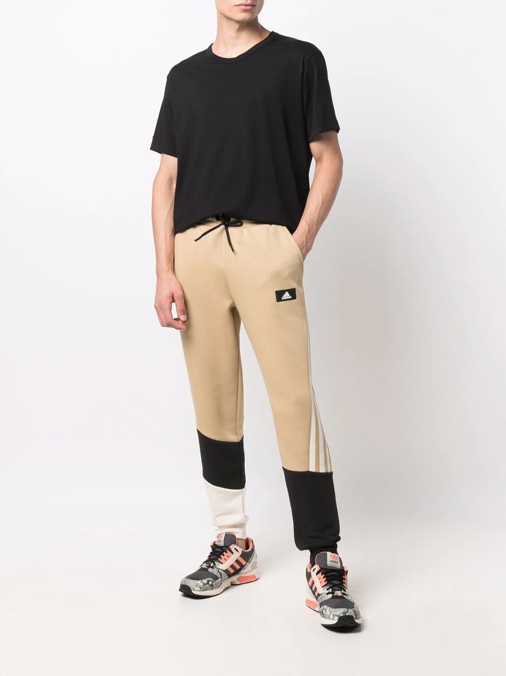 colour-block track pants - 2