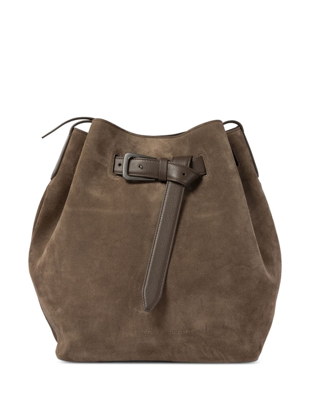 buckled shoulder bag - 1