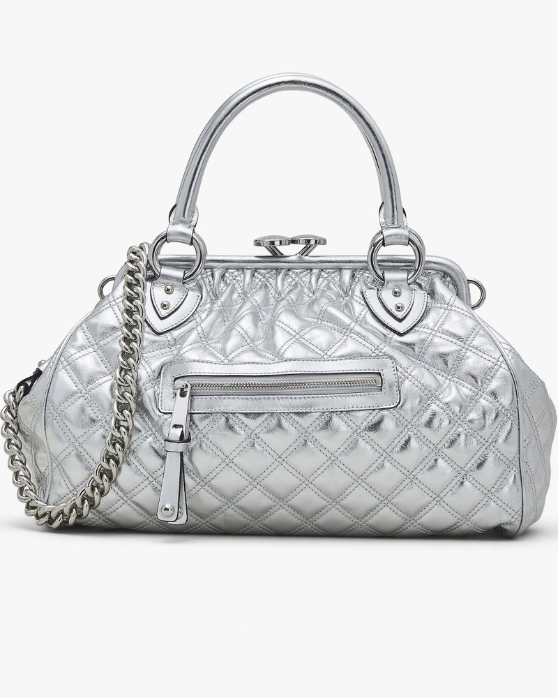 RE-EDITION QUILTED 금속 LEATHER STAM 부대 1