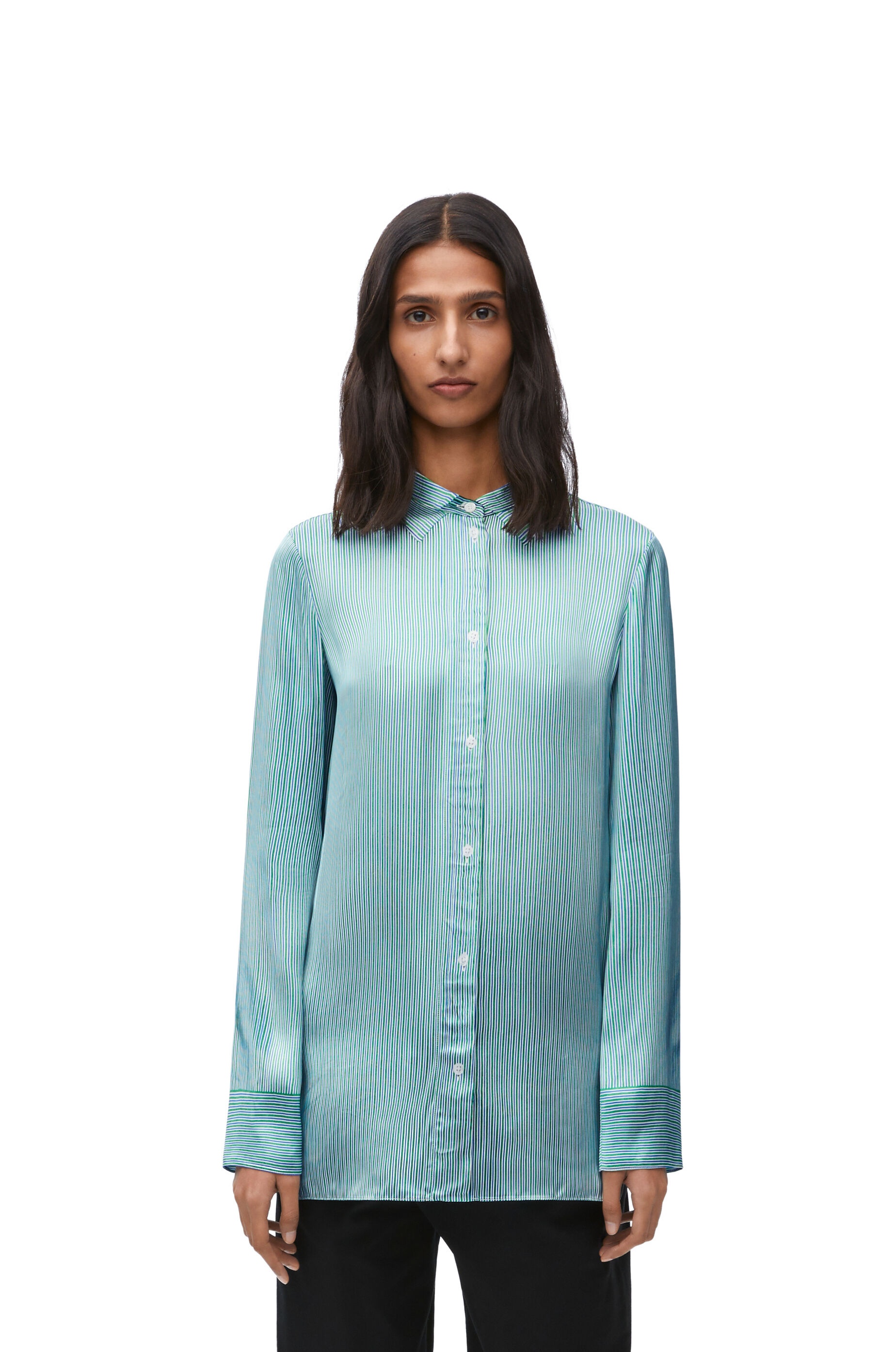 Shirt in viscose and silk - 3