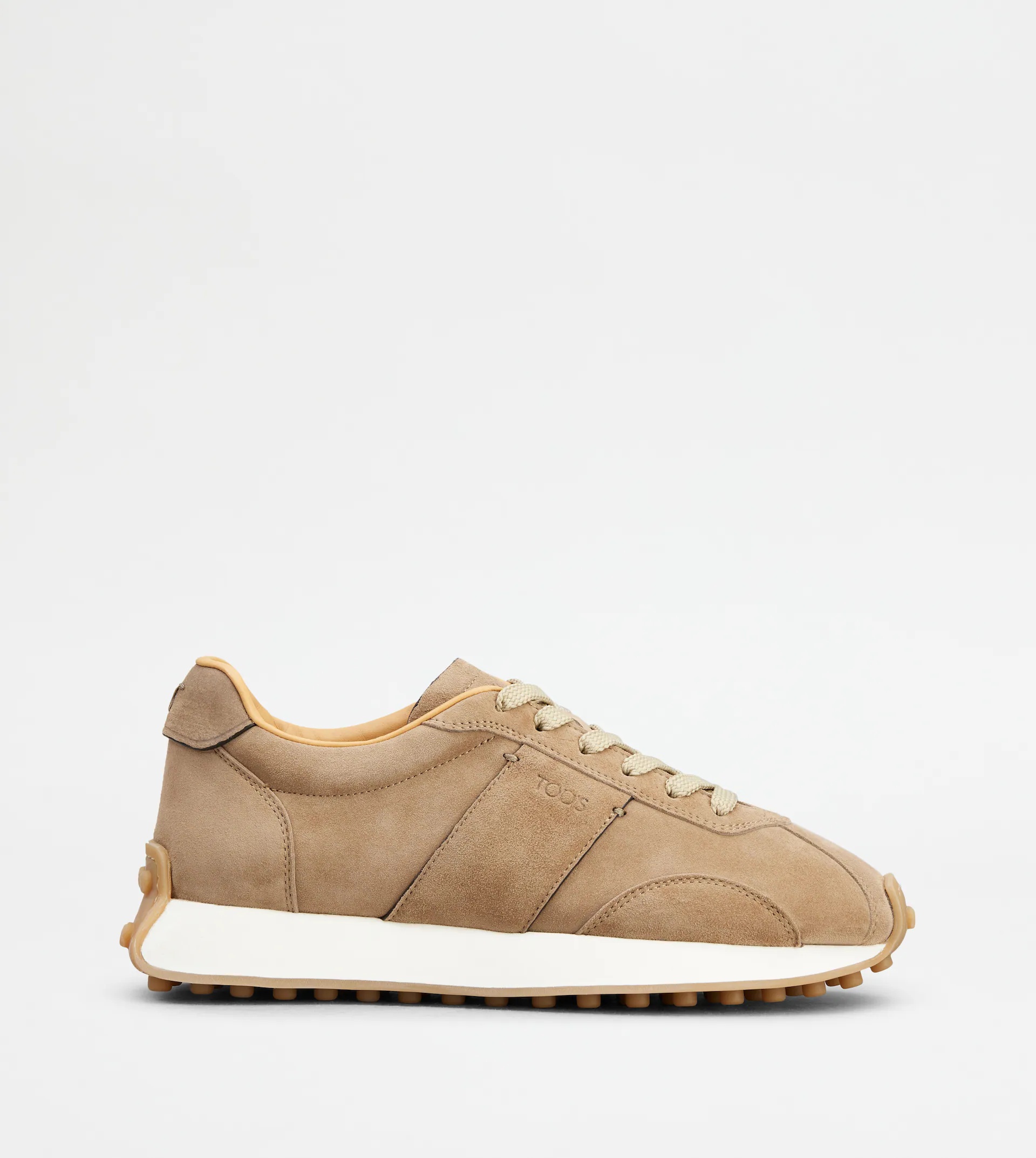 T VINTAGE SNEAKERS IN SUEDE - BEIGE - 1