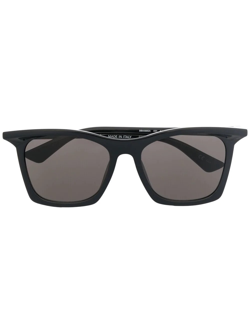 square-frame tinted sunglasses - 1