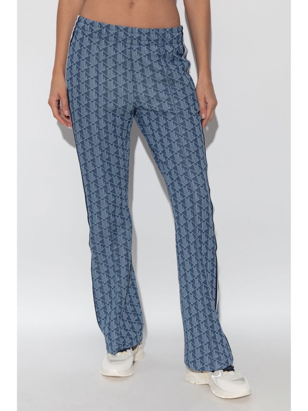 monogram-pattern track pants - 3