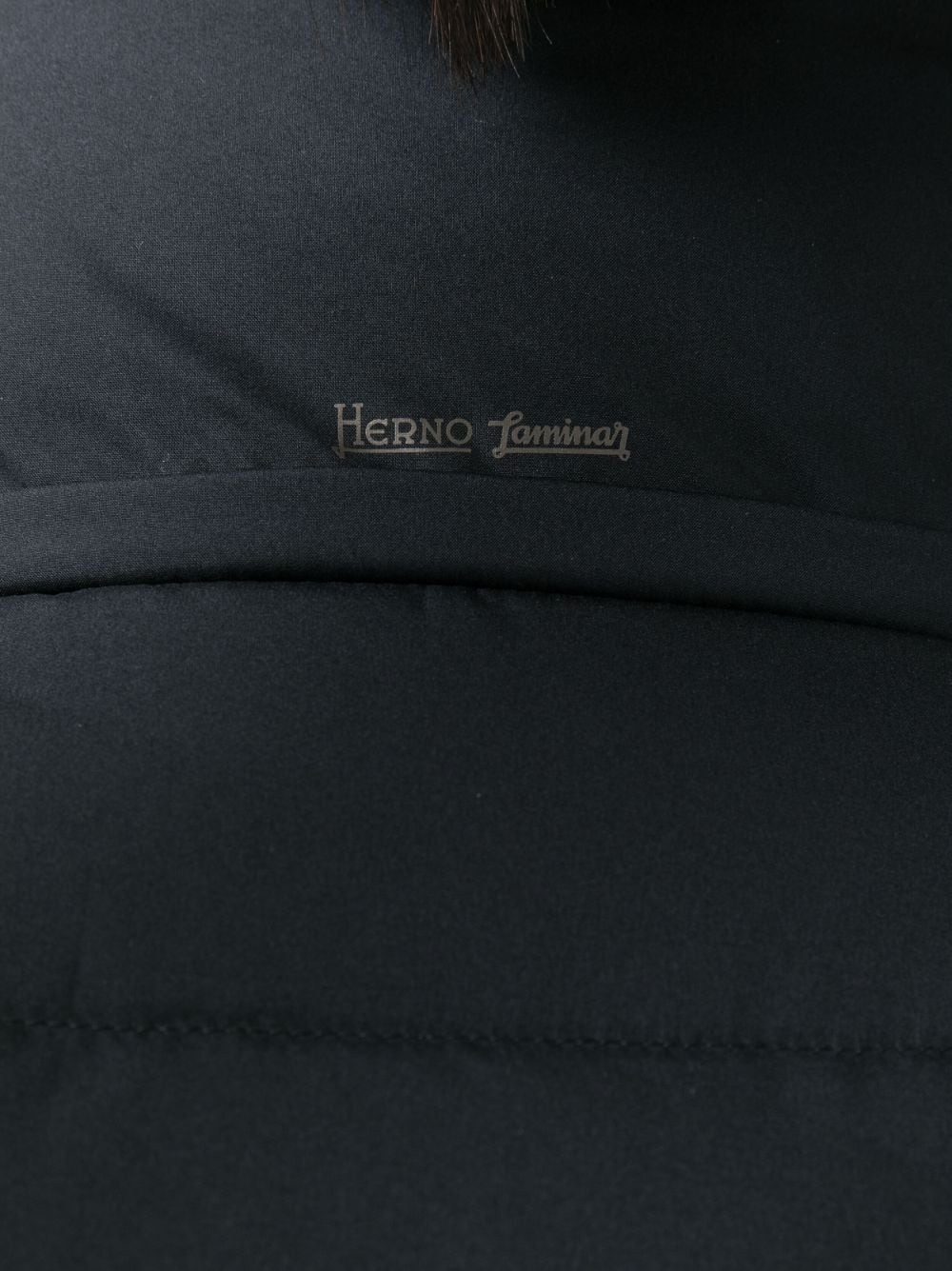 short A-Line padded hooded coat - 6