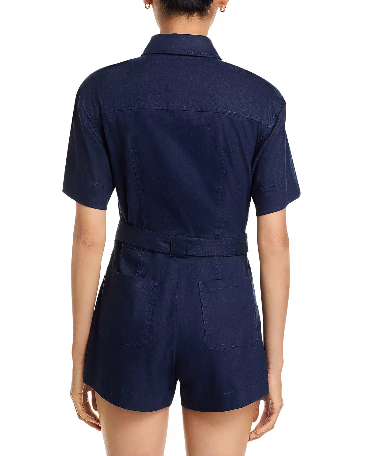 Belted Romper - 4