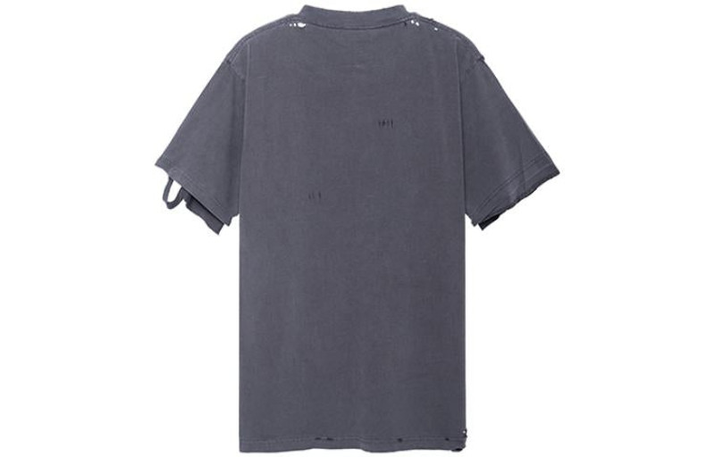 BALENCIAGA Balenciaga 'This Is Not' Logo T-shirt 'Grey' 661705TKVD91069 outlook