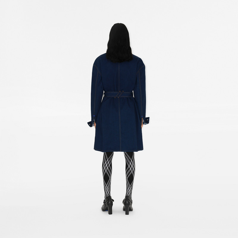 Japanese Denim Shirt Dress 4