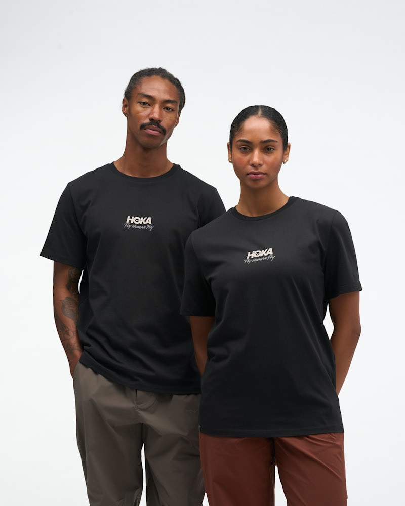 Mosaic Logo CTN SS Tee Shirt in Black 1