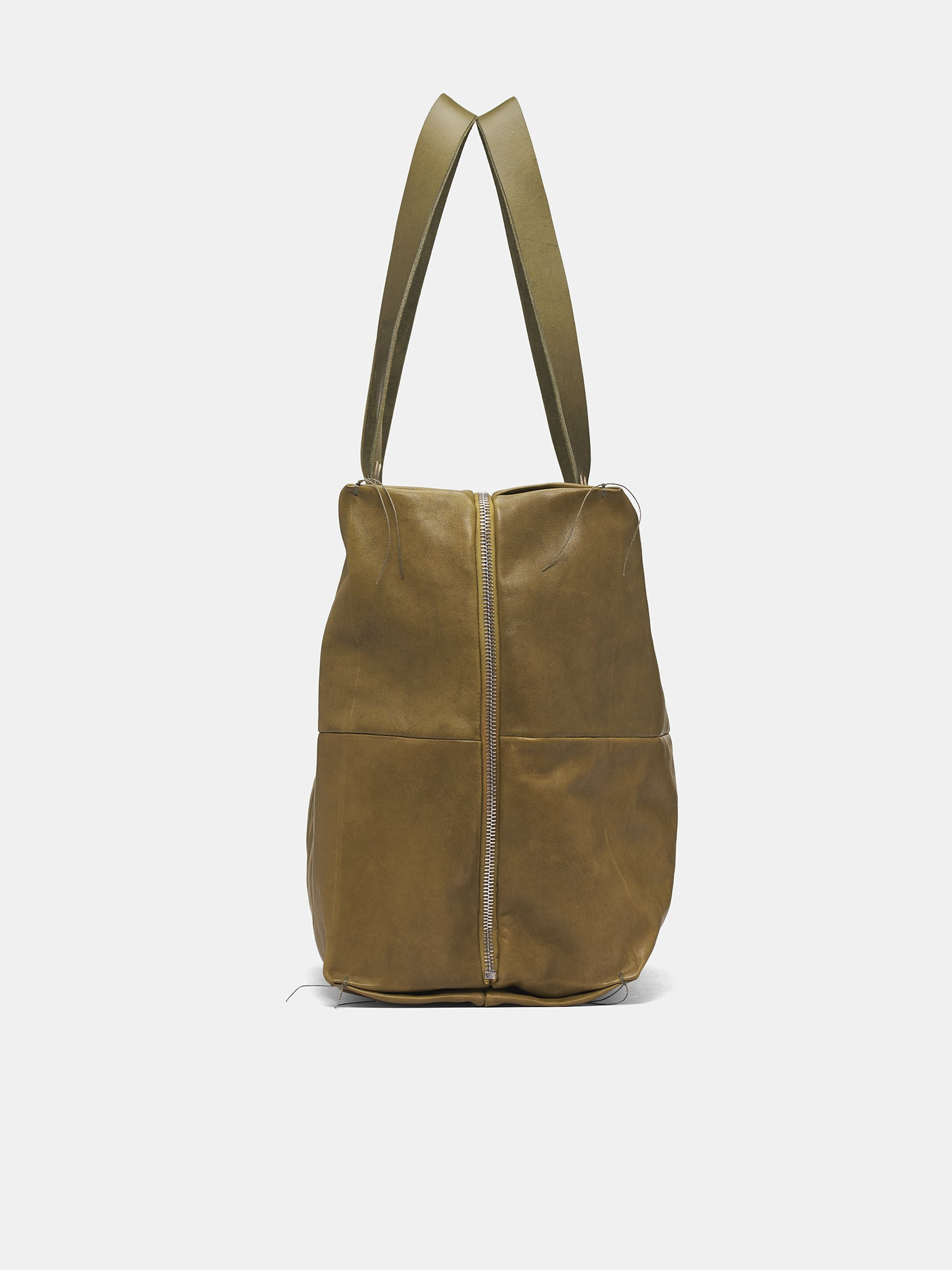 Green Horse Leather Box Bag - 2