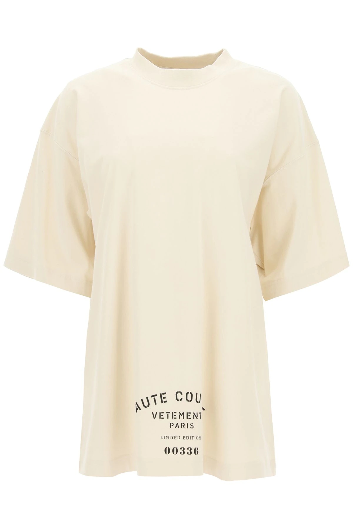 MAISON DE COUTURE LOGO PRINT T-SHIRT - 1