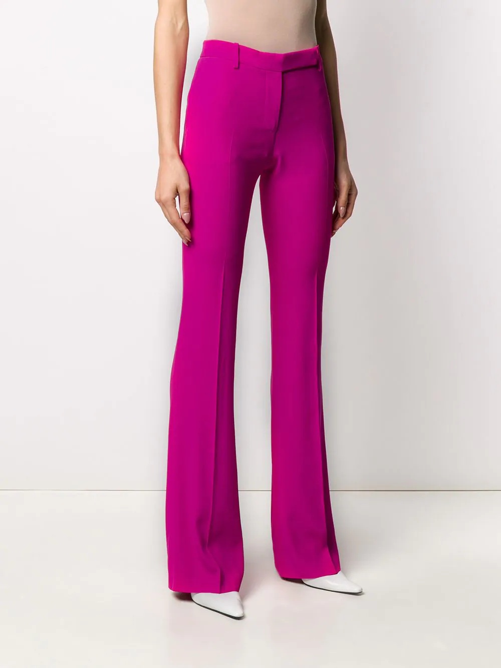 flared tailored trousers - 3