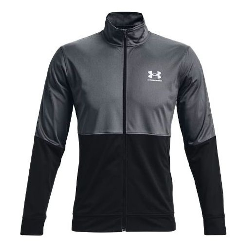 Under Armour Pique Track Jacket 'Pitch Grey' 1366202-012 - 1