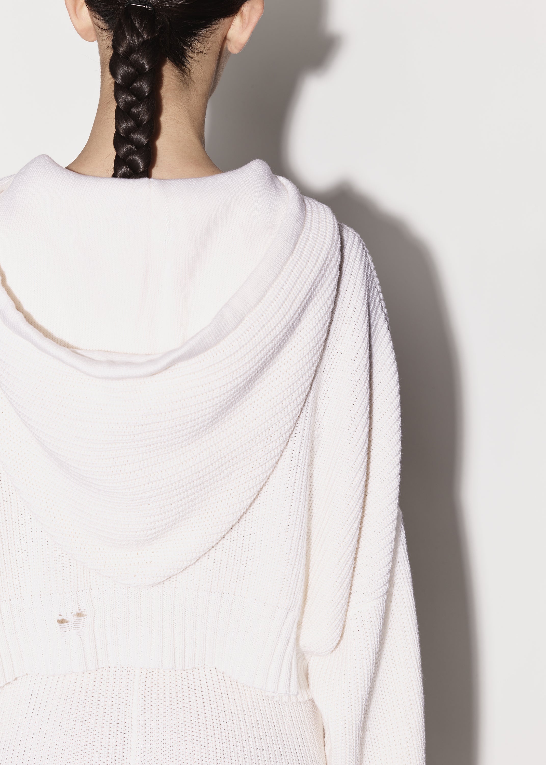 OVERSIZED RIB HOODIE - 7