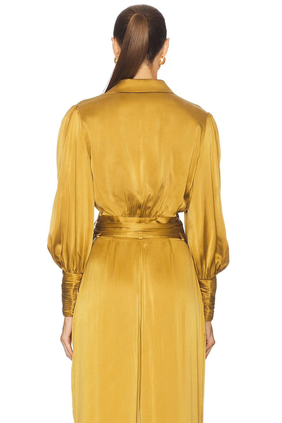 Silk Wrap Top - 3