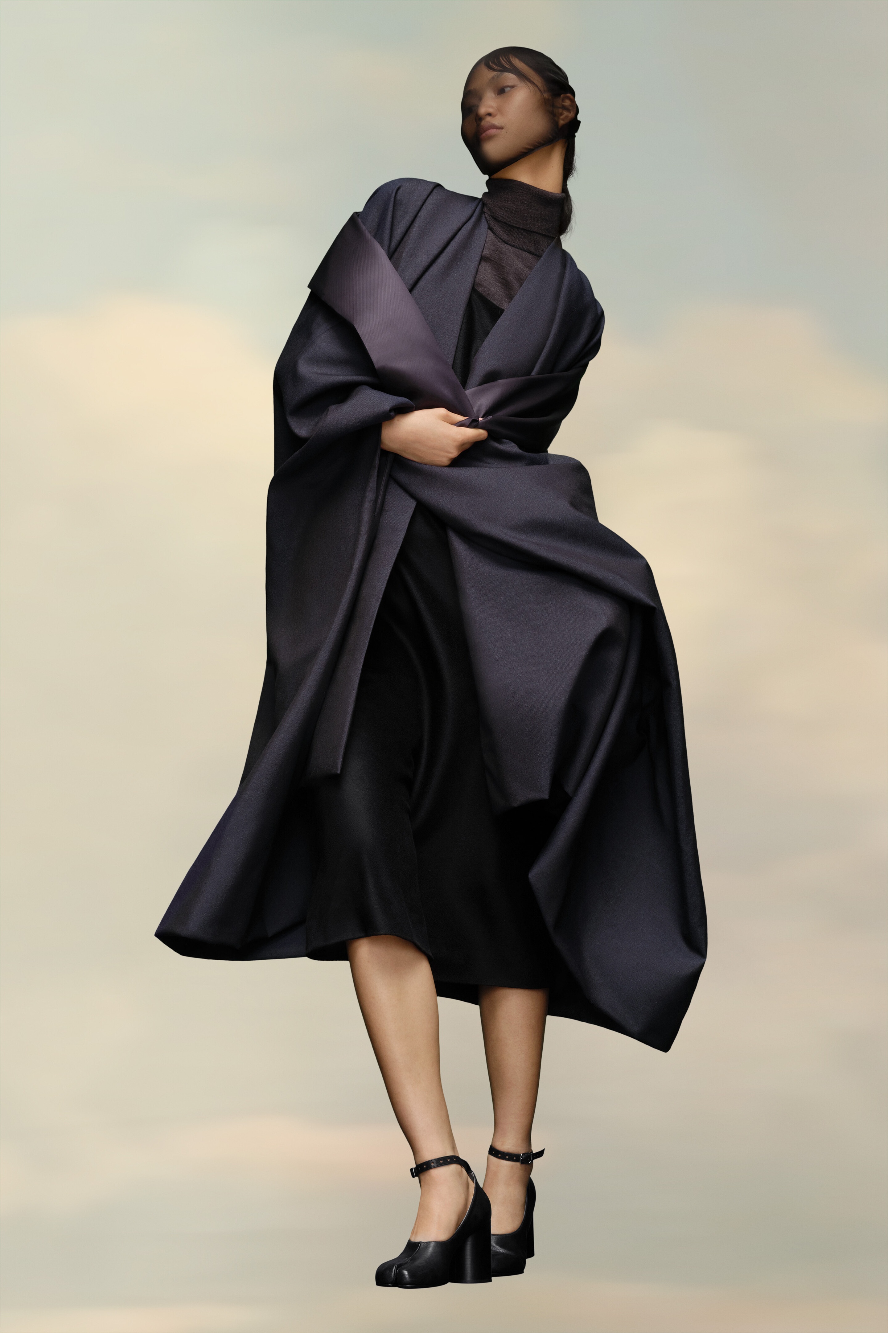 【関税送料込】☆Maison Margiela☆British Mohair Blanket Coat Maison Margiela British Mohair Blanket Coat | REVERSIBLE