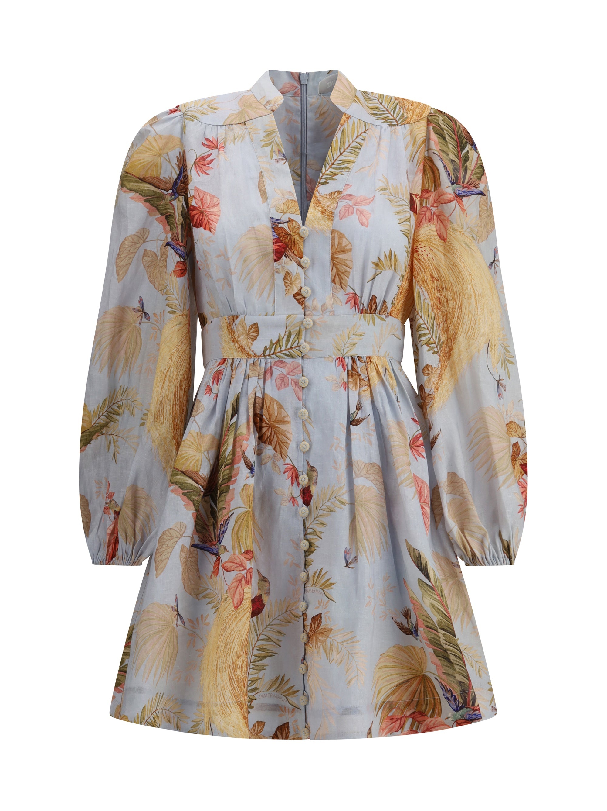 Zimmermann Women Ascension Plunge Mini Dress - 1