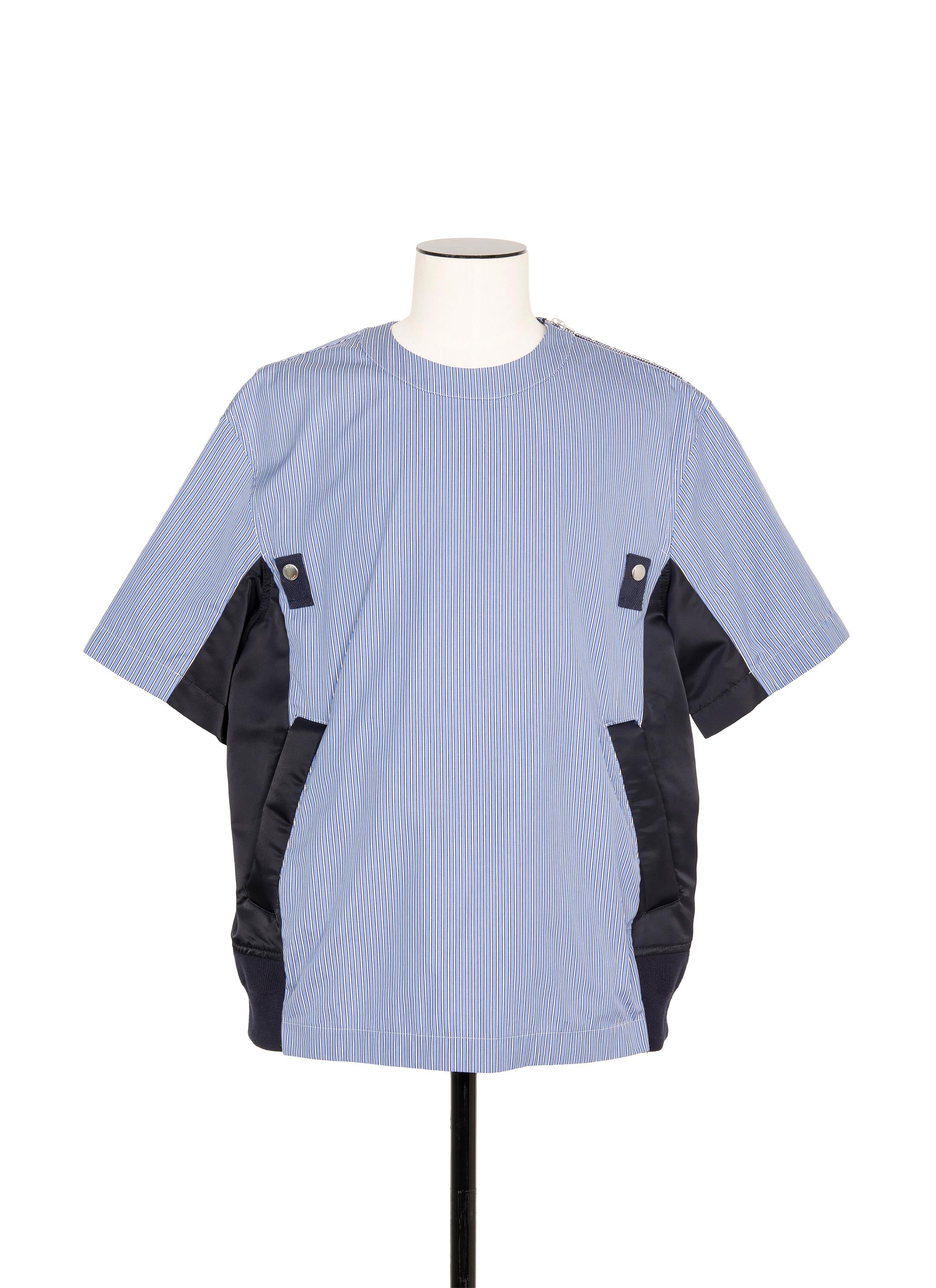sacai Cotton Poplin Sweater | REVERSIBLE