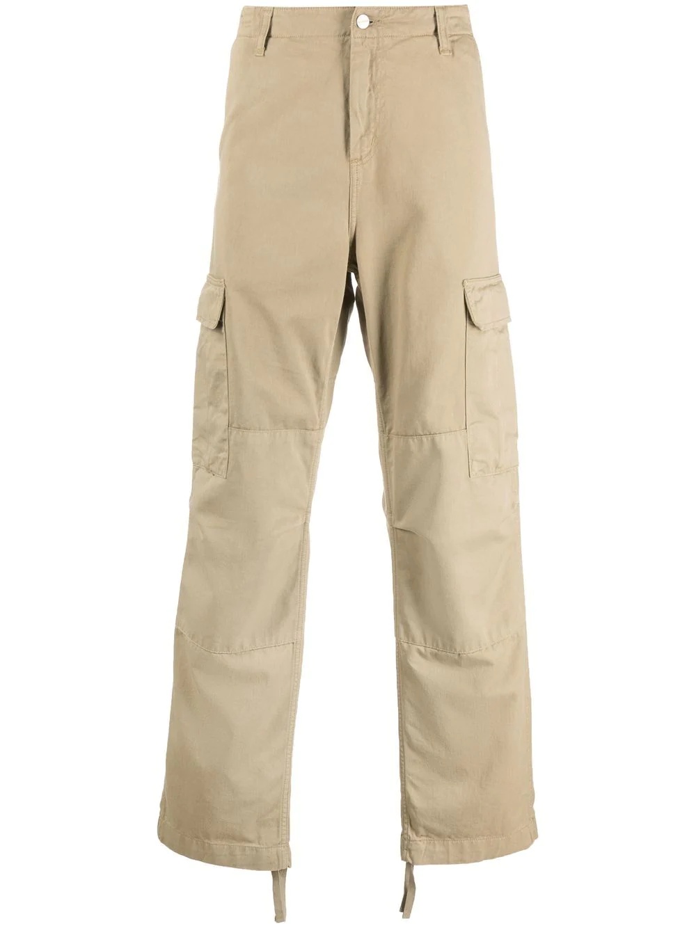 straight-leg cargo trousers - 1