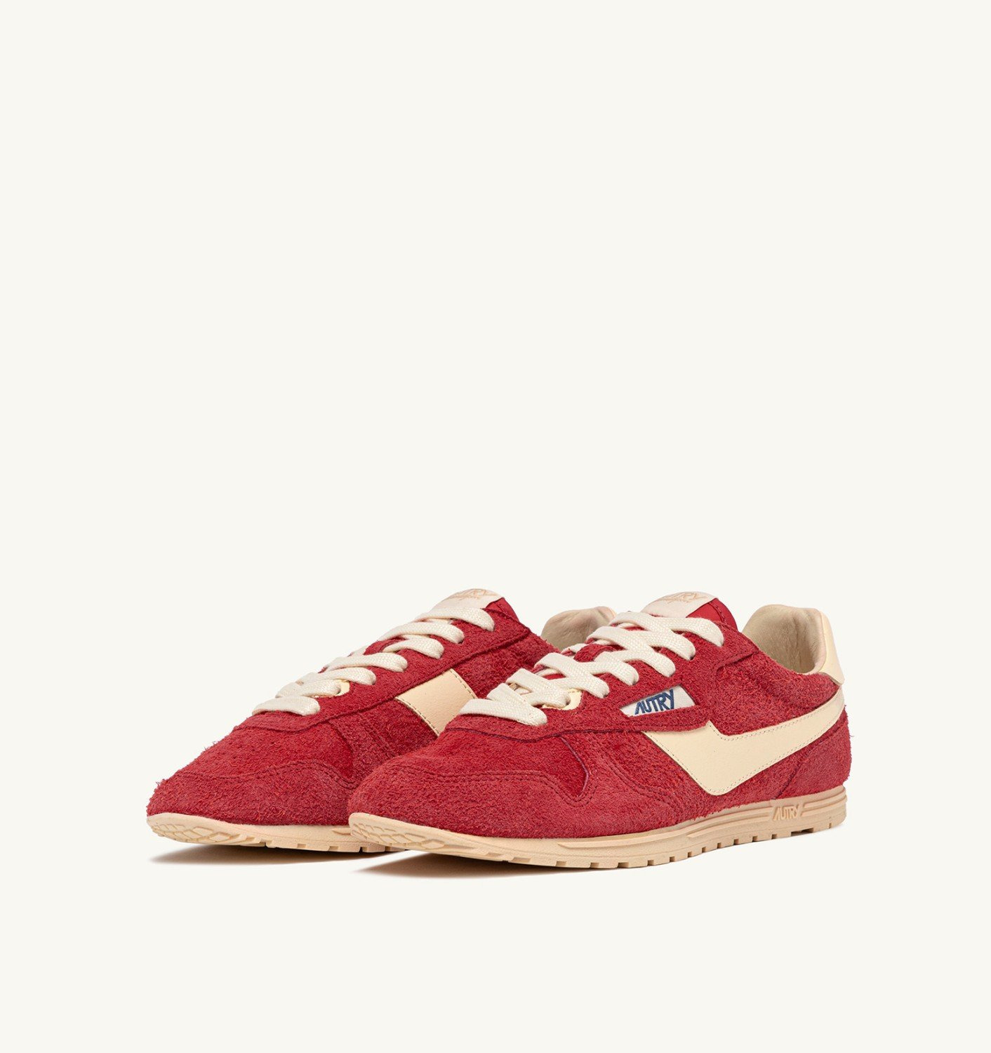SNEAKERS WINDSPIN IN SUEDE AND LEATHER COLOR PARIS AND RUTABAGA - 2