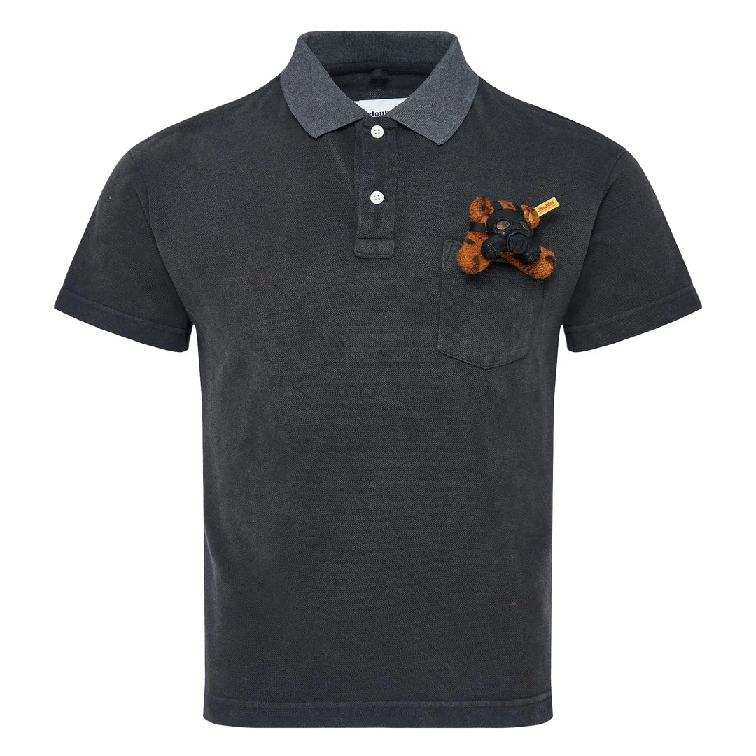 Gas Mask Bear Polo Shirt - 1