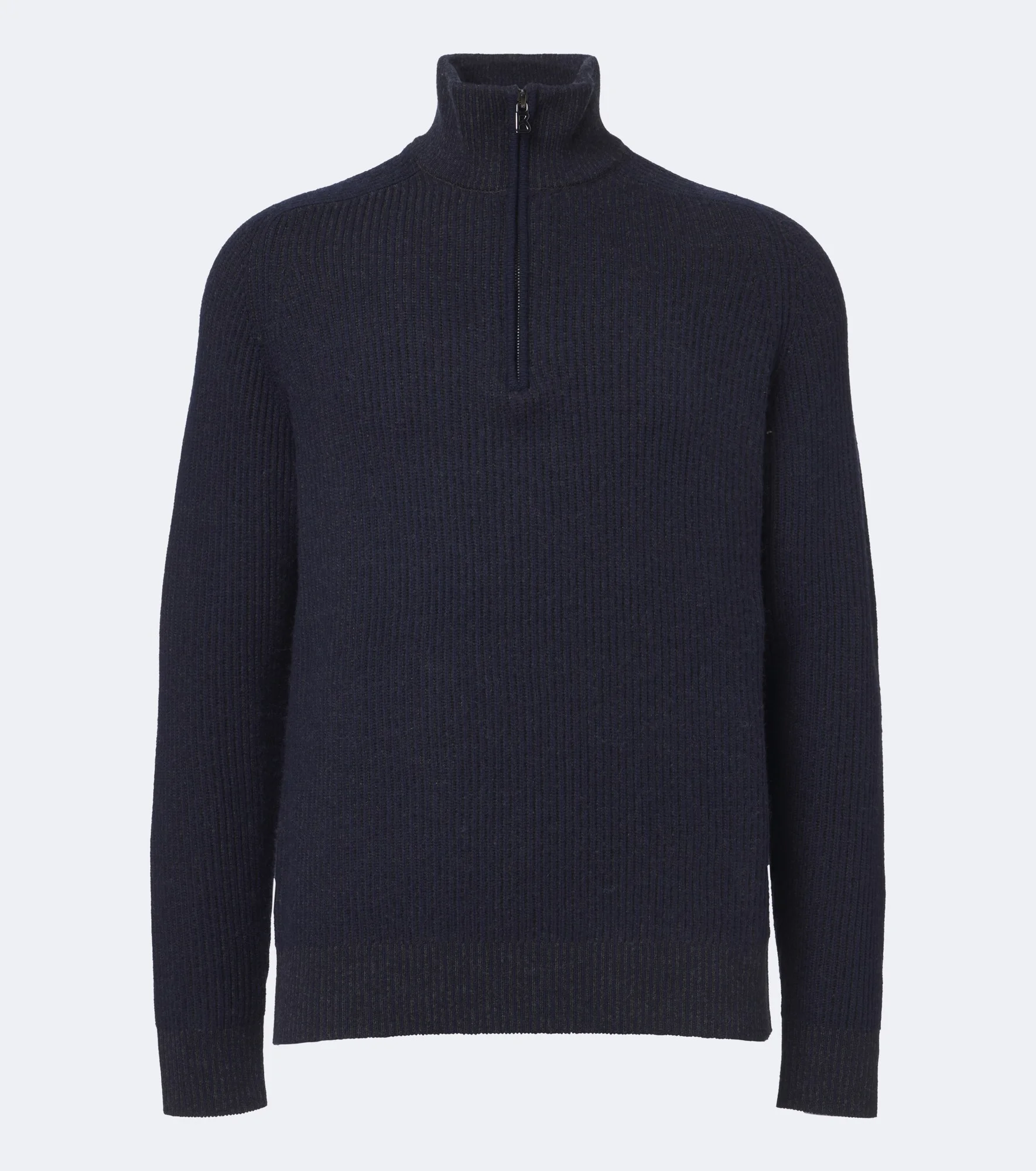 Dwayne wool and cashmere half-zip sweater - 1