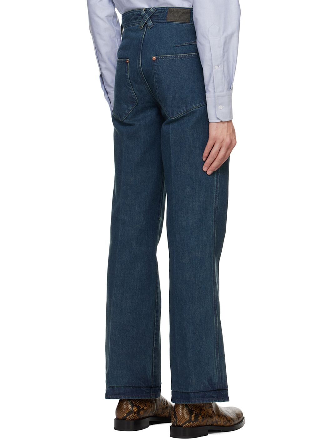 Navy New Classic Jeans - 3