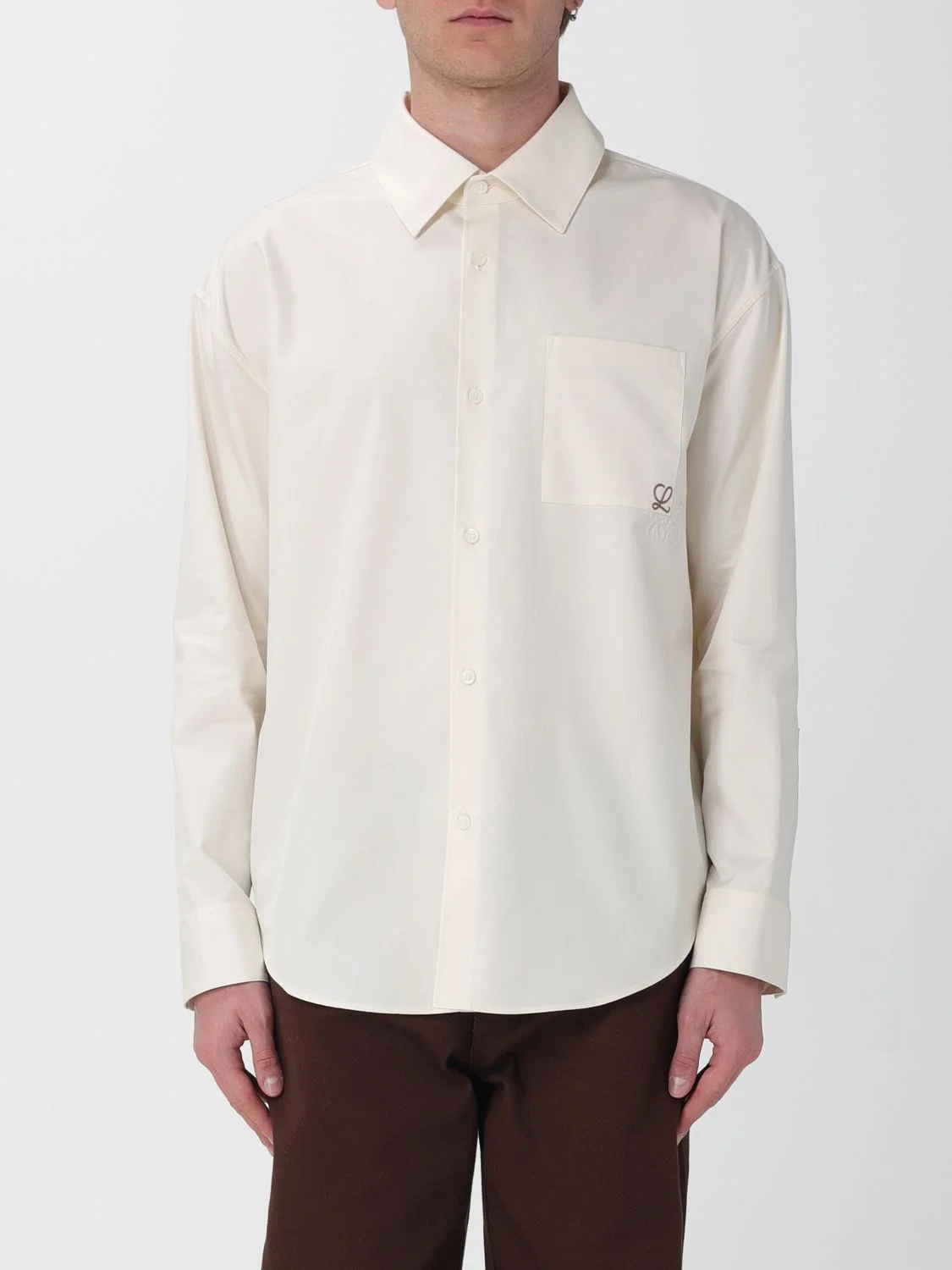 Loewe Shirt Men Beige - 1
