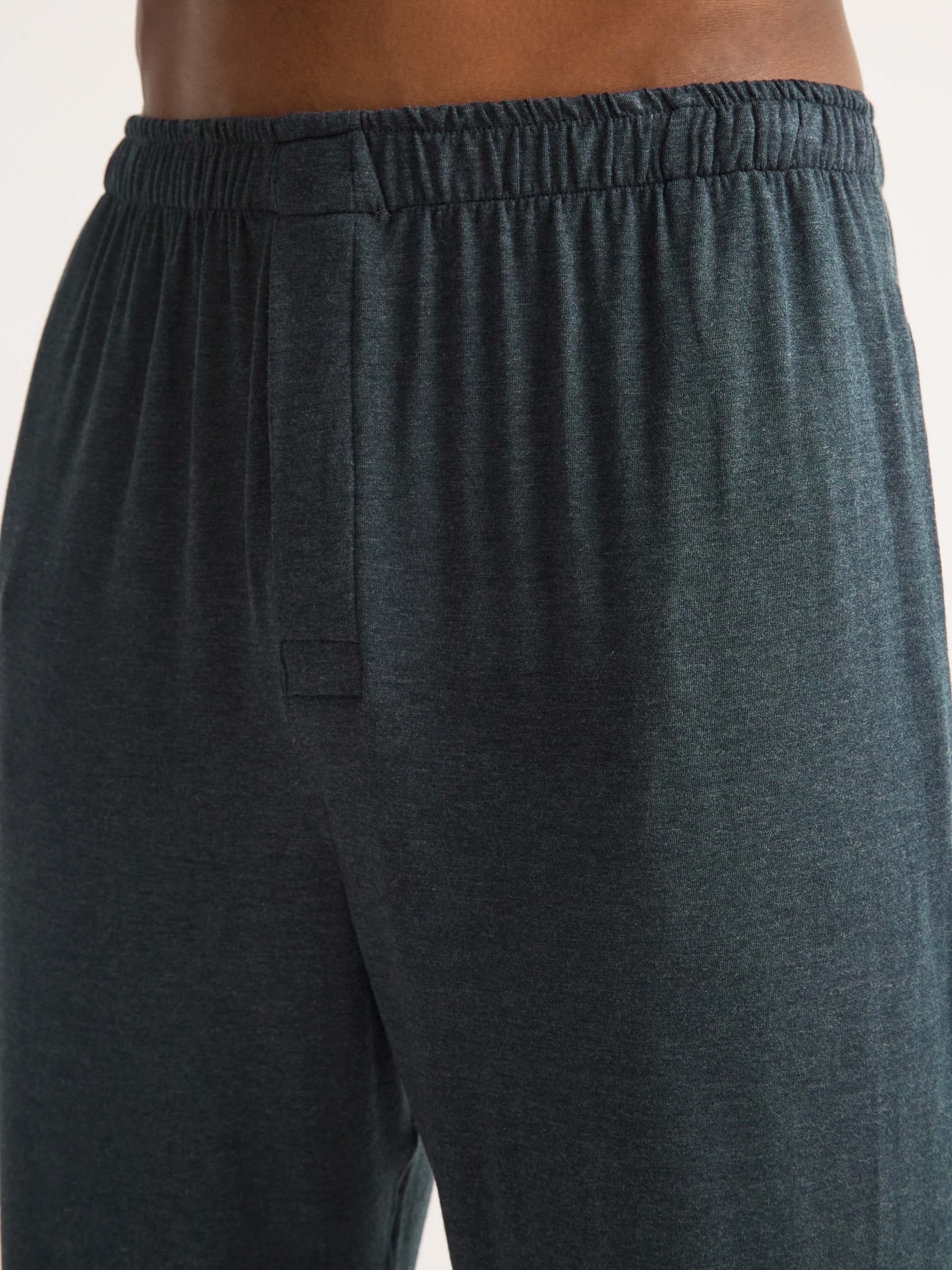 Men's Modern Fit Pyjamas Marlowe Micro Modal Stretch Anthracite - 7