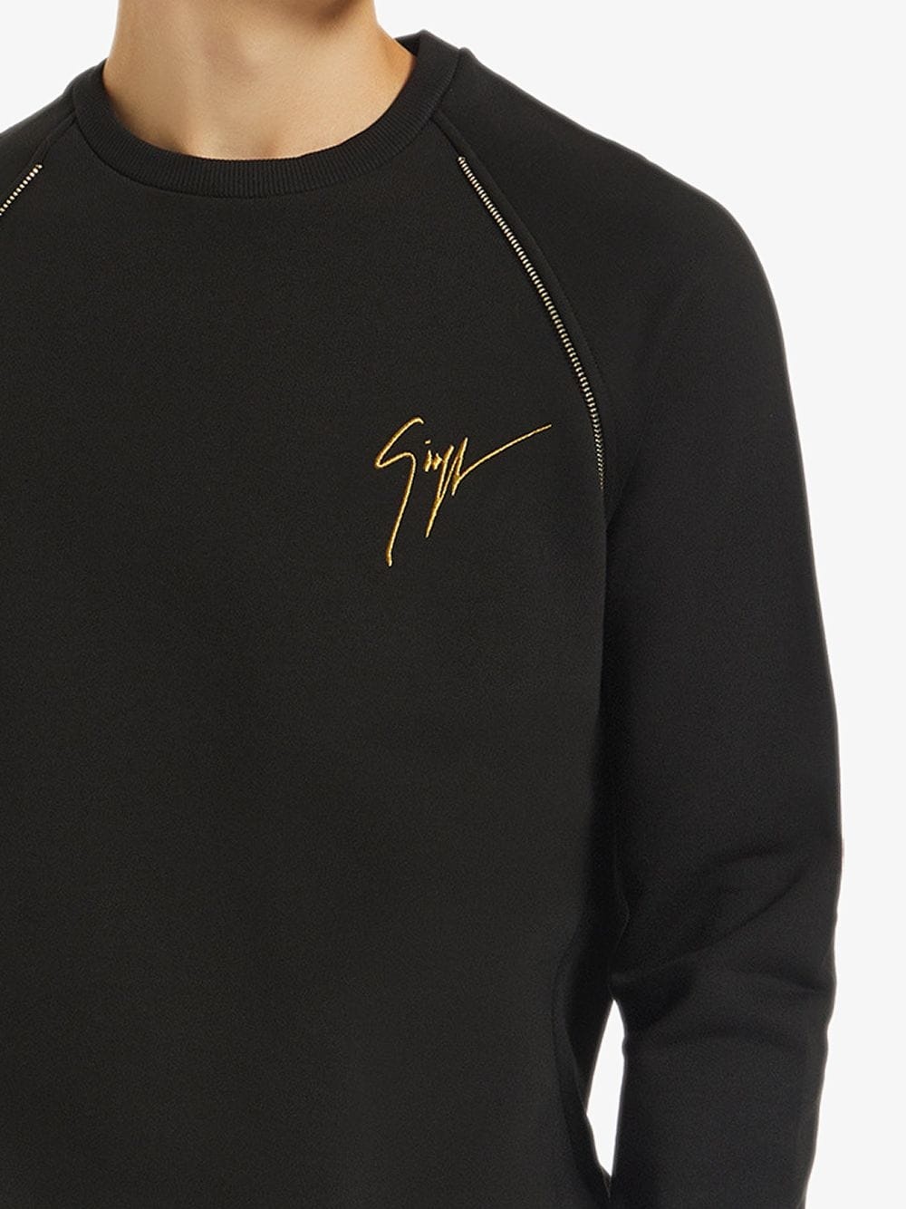 embroidered logo jumper - 5