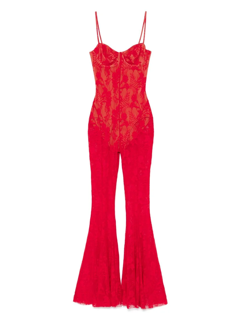 underwire fishtail jumpsuit - 1