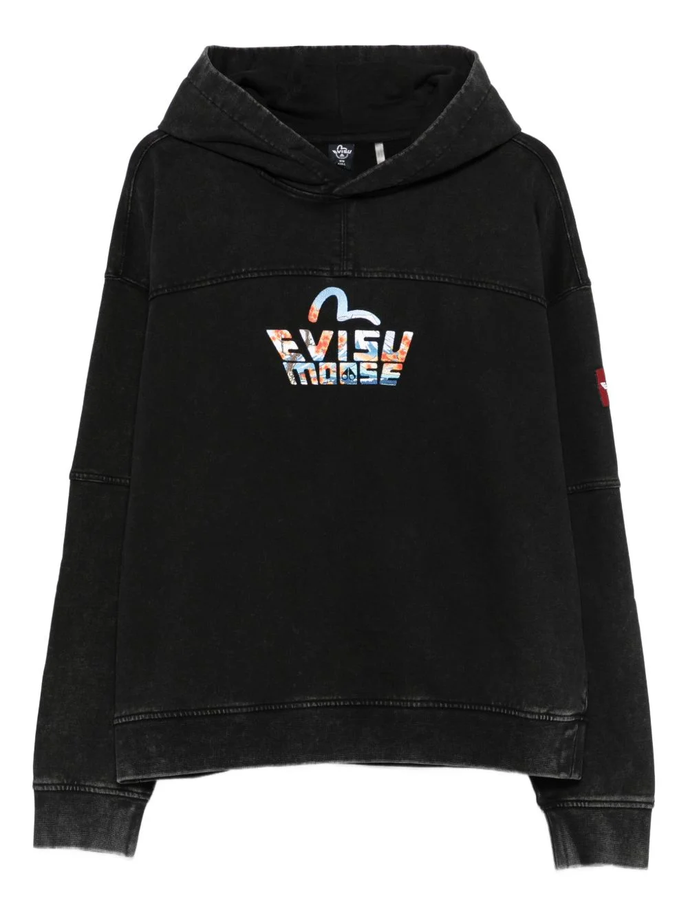 x Evisu graphic hooded hoodie - 1