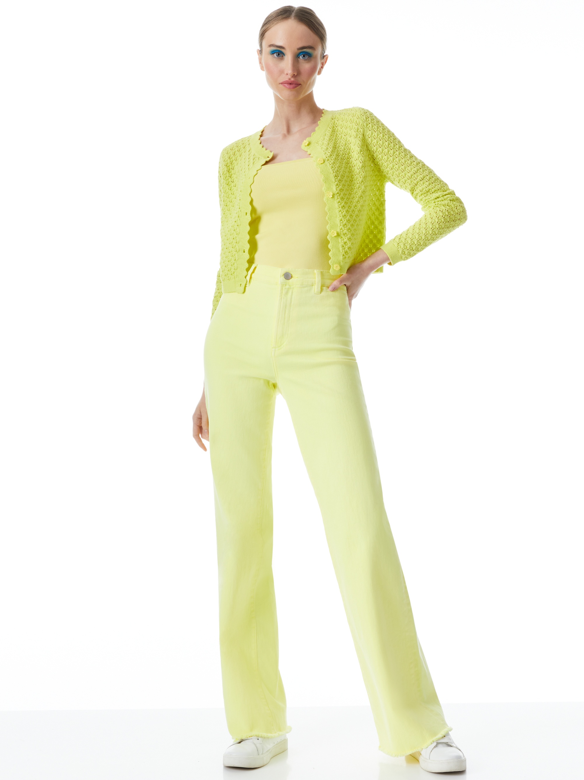 BRISA FITTED CROPPED CARDIGAN - 6