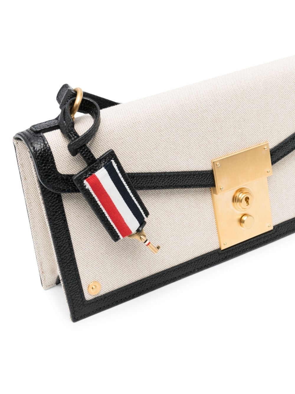 RWB-tag canvas shoulder bag - 4