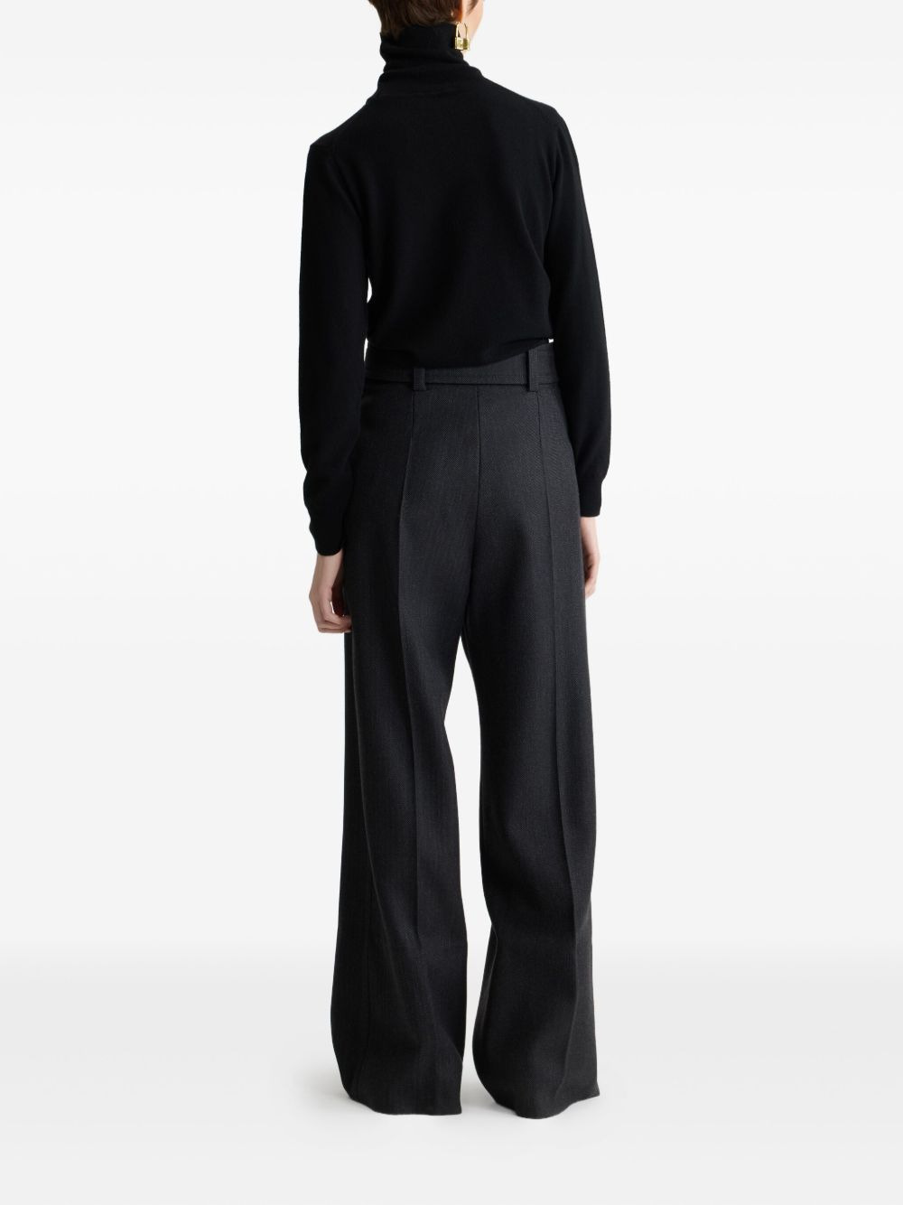 intarsia turtleneck jumper - 3