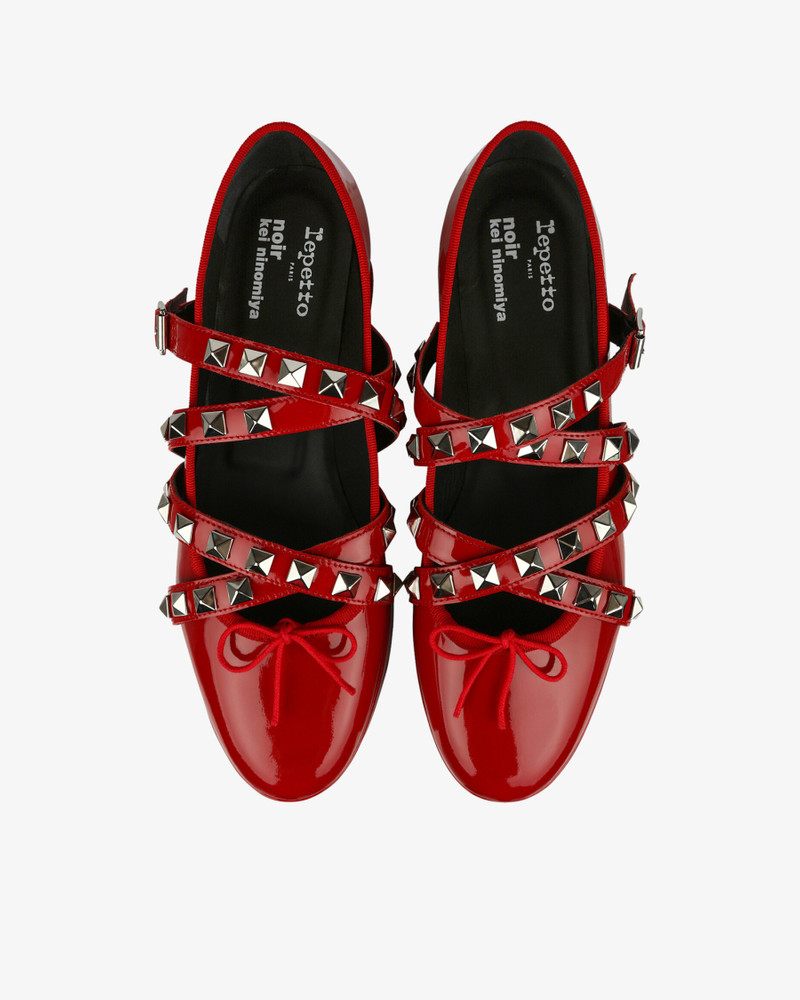 Repetto REPETTO x NOIR KEI NINOMIYA - Platform Mary Janes with studded strap outlook