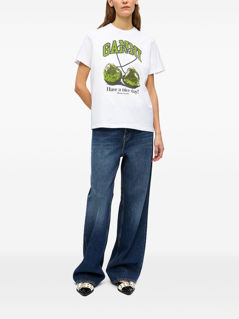 printed T-shirt - 2