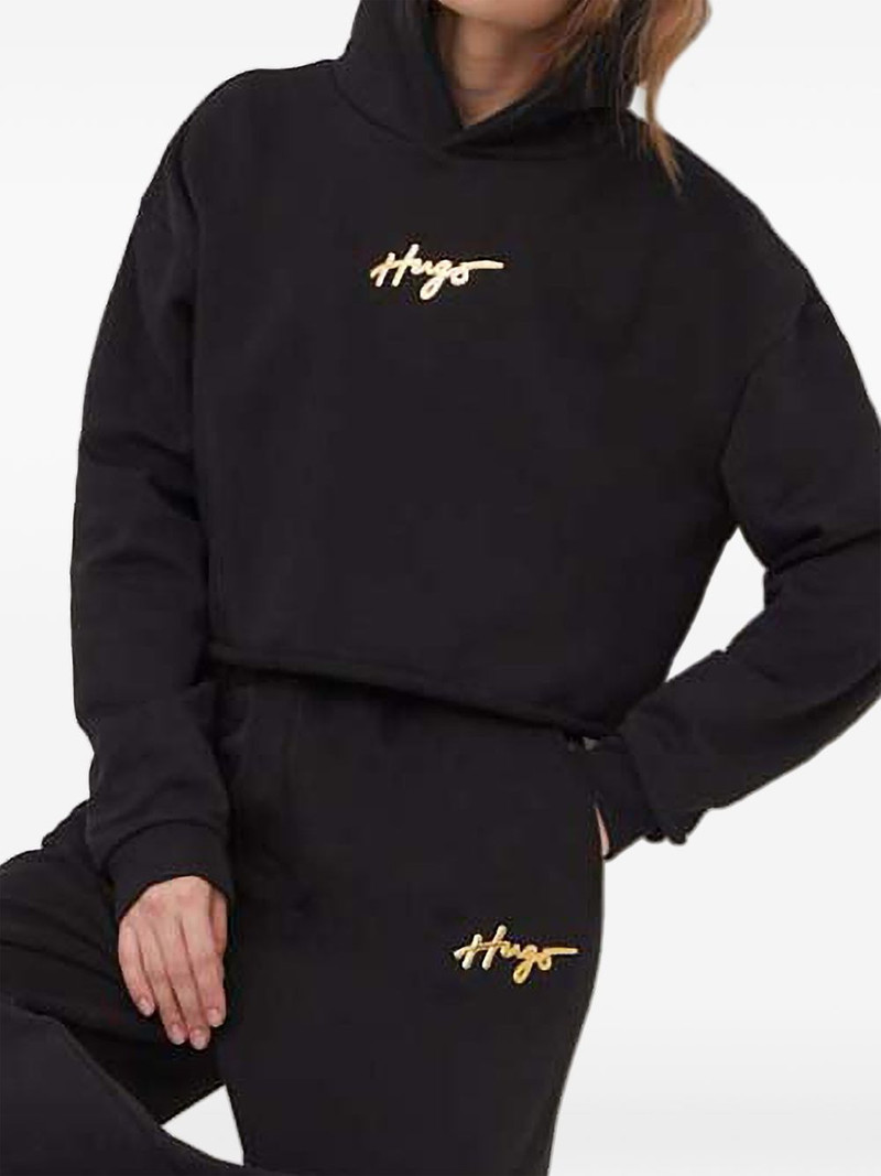 HUGO logo hoodie outlook