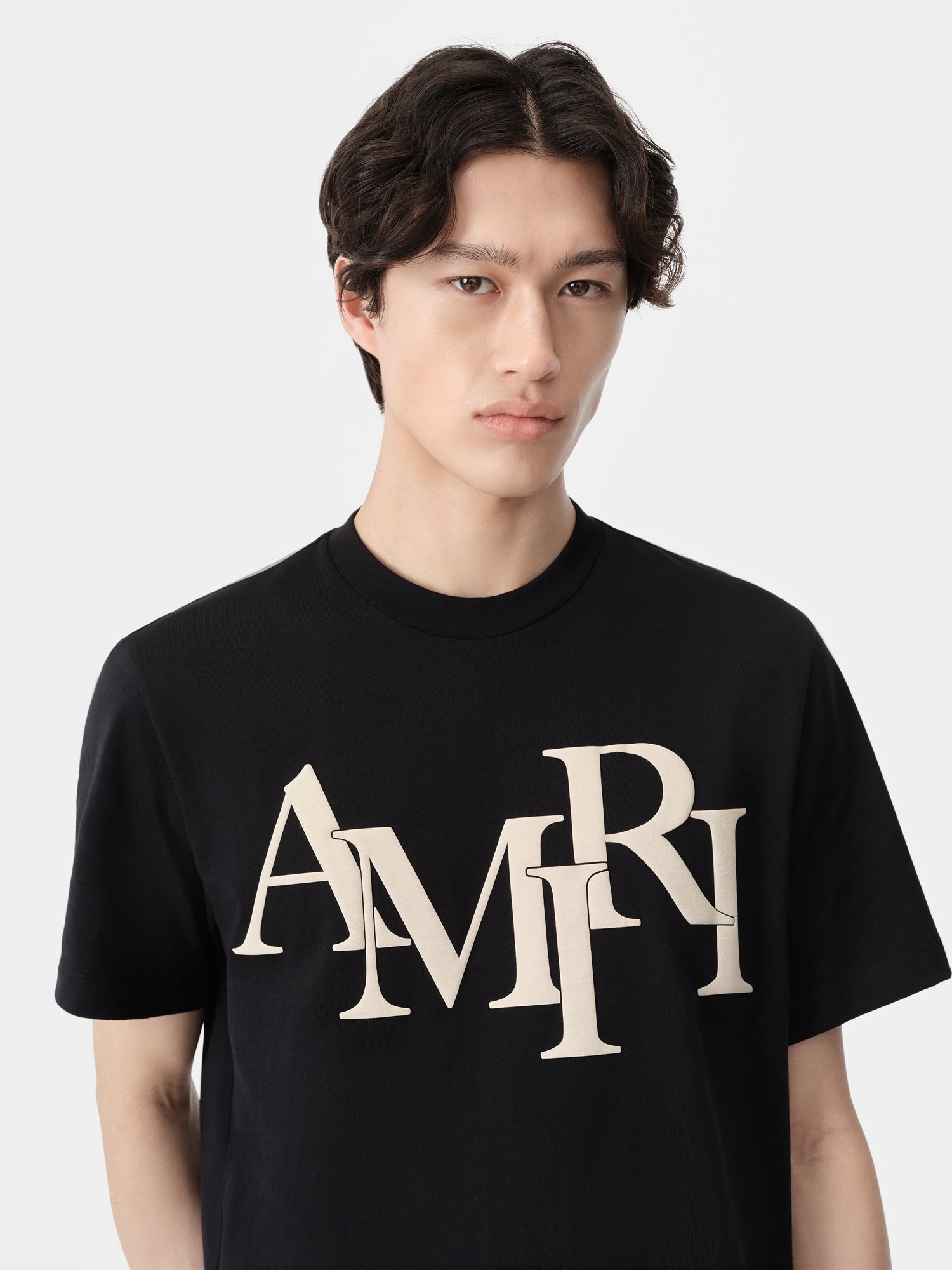 AMIRI STAGGERED TEE - 5