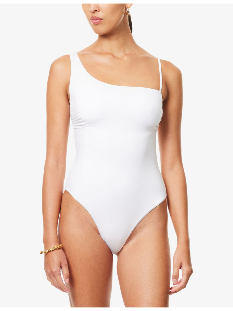Max Mara Clara Asymmetric Swimsuit outlook