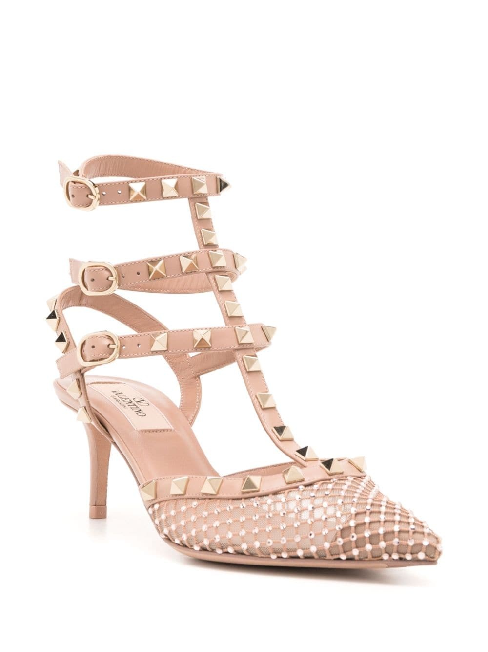 Rockstud caged sandals - 2