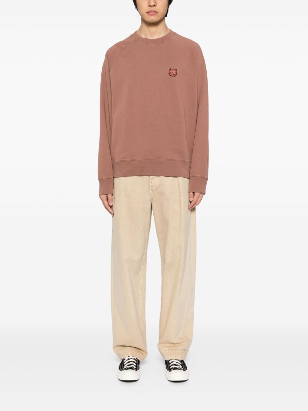 Bold Fox head sweatshirt - 2