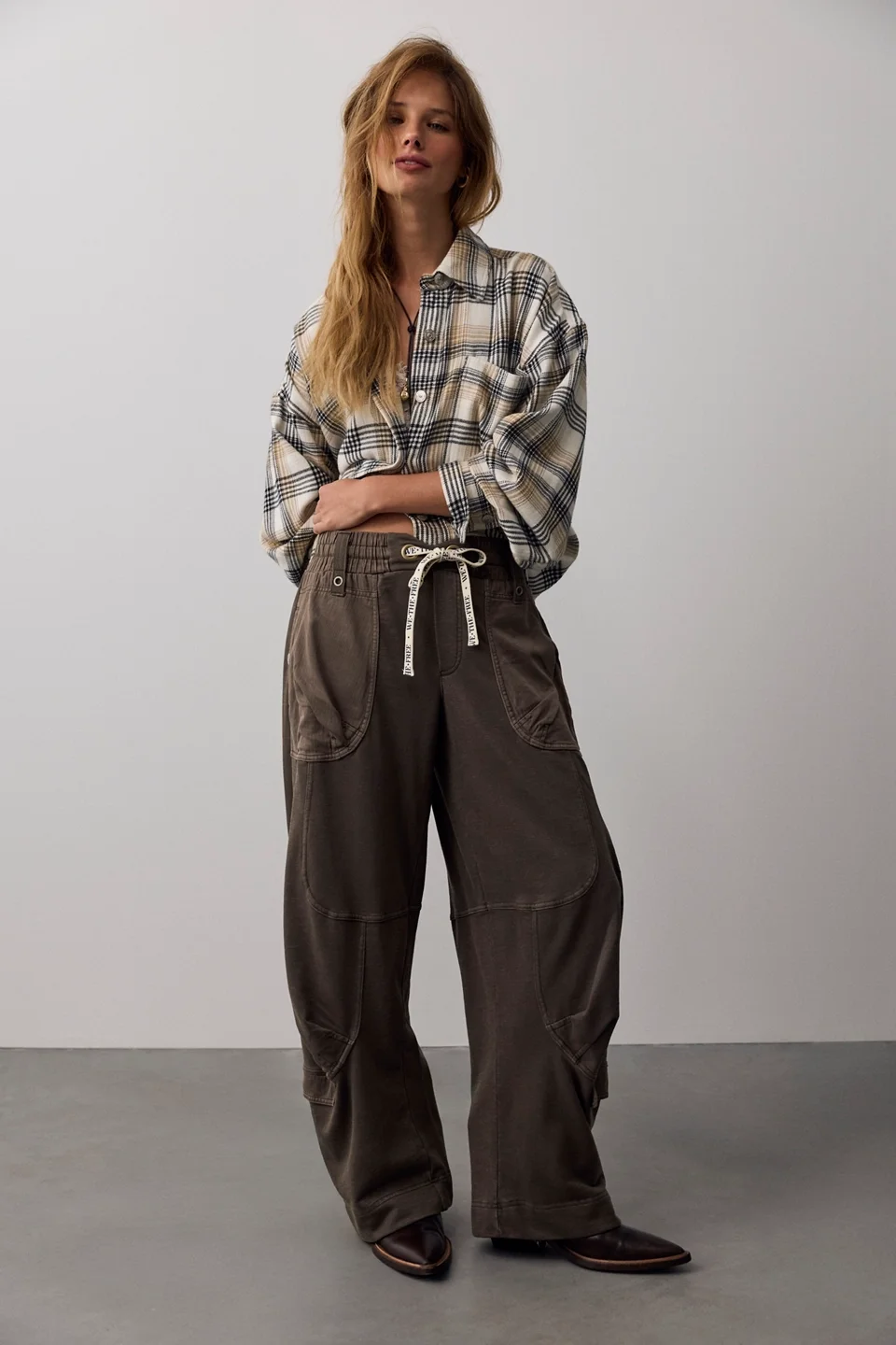 We The Free Onset Knit Pull-On Cargo Pants - 1