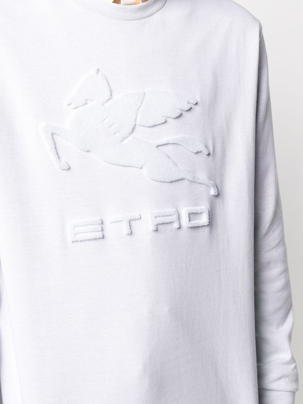 embossed logo jumper - 5