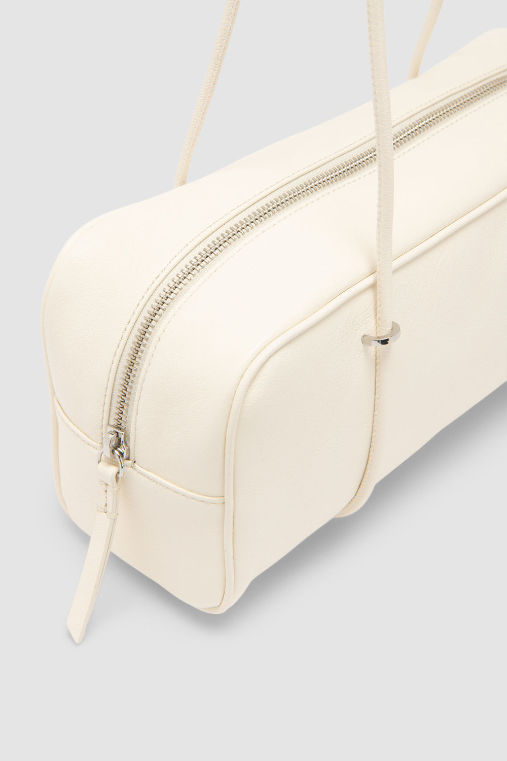 Kimberly Limewash Washed Leather Shoulder Bag - 3