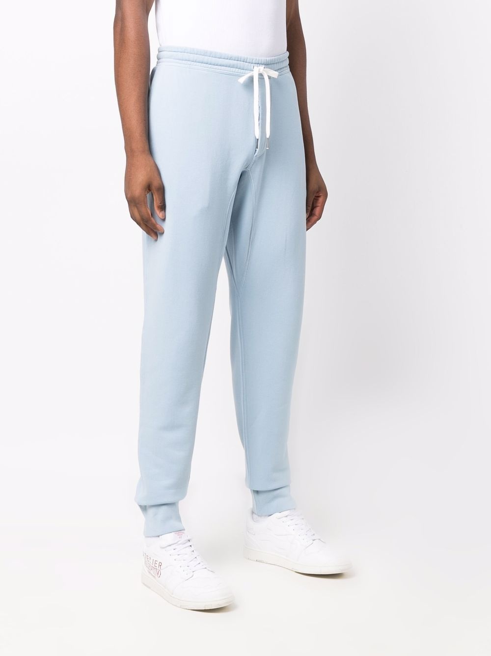 slim-fit cotton track pants - 3